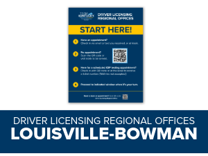 Louisville - Bowman Field Check-In Posters